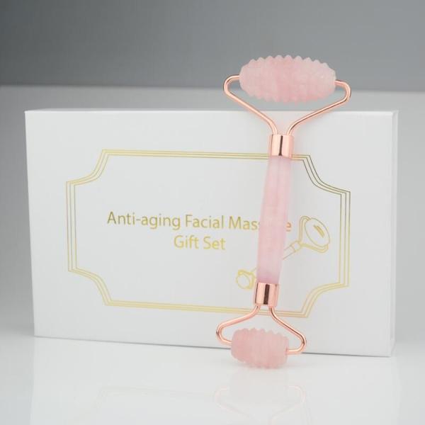 Buy cheap Length 150mm Pink Facial Jade Roller Quartz Guasha Stone from wholesalers