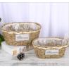 Buy cheap Creative Grass Woven Flower Pot Basket from wholesalers