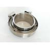 Buy cheap Exhaust System V Bend Clamp Stainless Steel Spot Welded 4 Inch from wholesalers