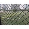 Buy cheap Green 280g/m2 4'' Mesh Hot Dip Galvanized Chain Link Fence from wholesalers