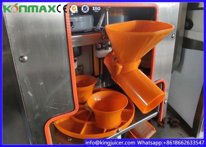 CE Commercial Auto Fresh Juice Vending Machine With Smart Change System