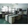 Buy cheap School Lab Tables And Furnitures Central Bench H Shape Frame 3000*1500*850mm from wholesalers