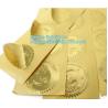Buy cheap Custom foil sticker high quality gold self-adhesive foil vinyl sticker,Self-adhesive Label Stickers with Gold Foil Stamp from wholesalers
