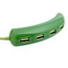 Buy cheap Red Green Cartoon Chili Shape USB 2.0 HUB Splitter Adapter from wholesalers