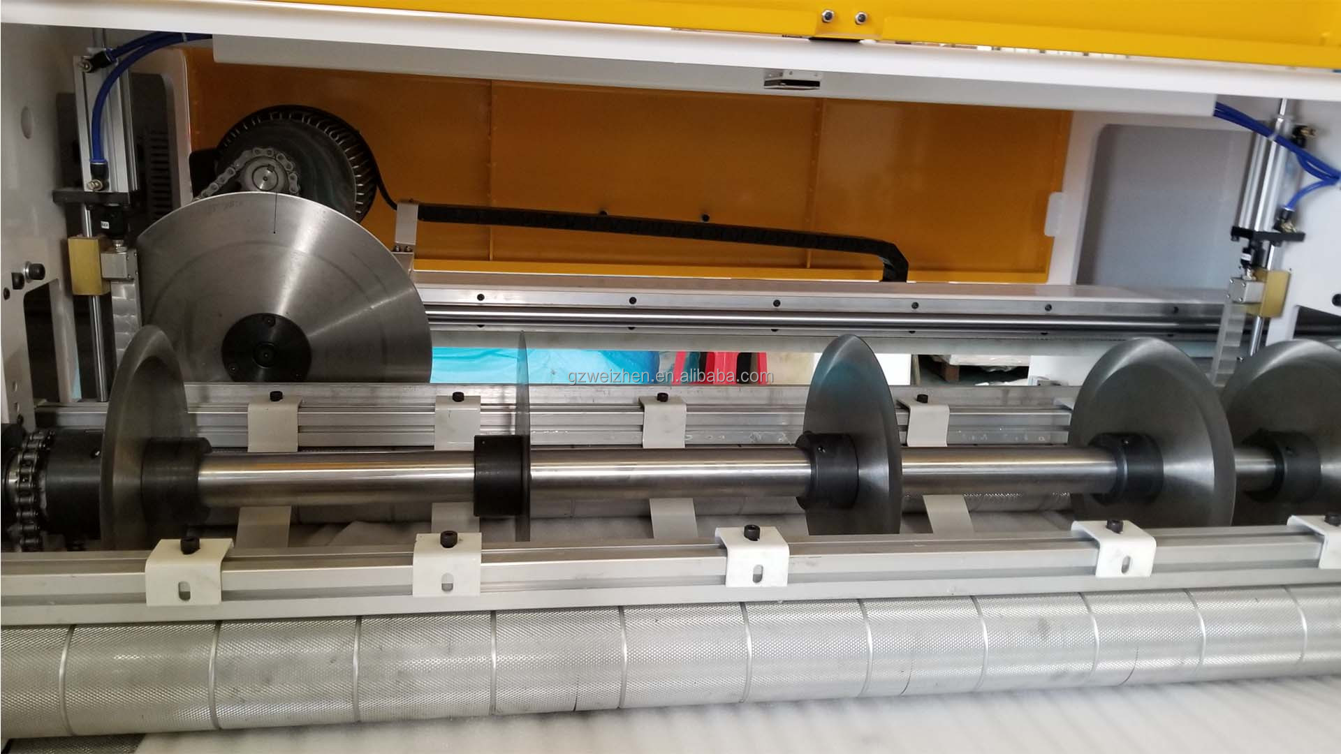Intelligent Bubble Wrap Air Bubble Film Cutting and Slitting Machine with Auto Feed