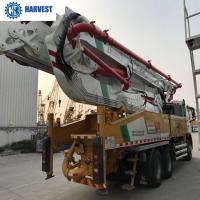 Buy cheap 33000kg HB52K 170m3/H Productivity 52m Concrete Boom Pump Truck product