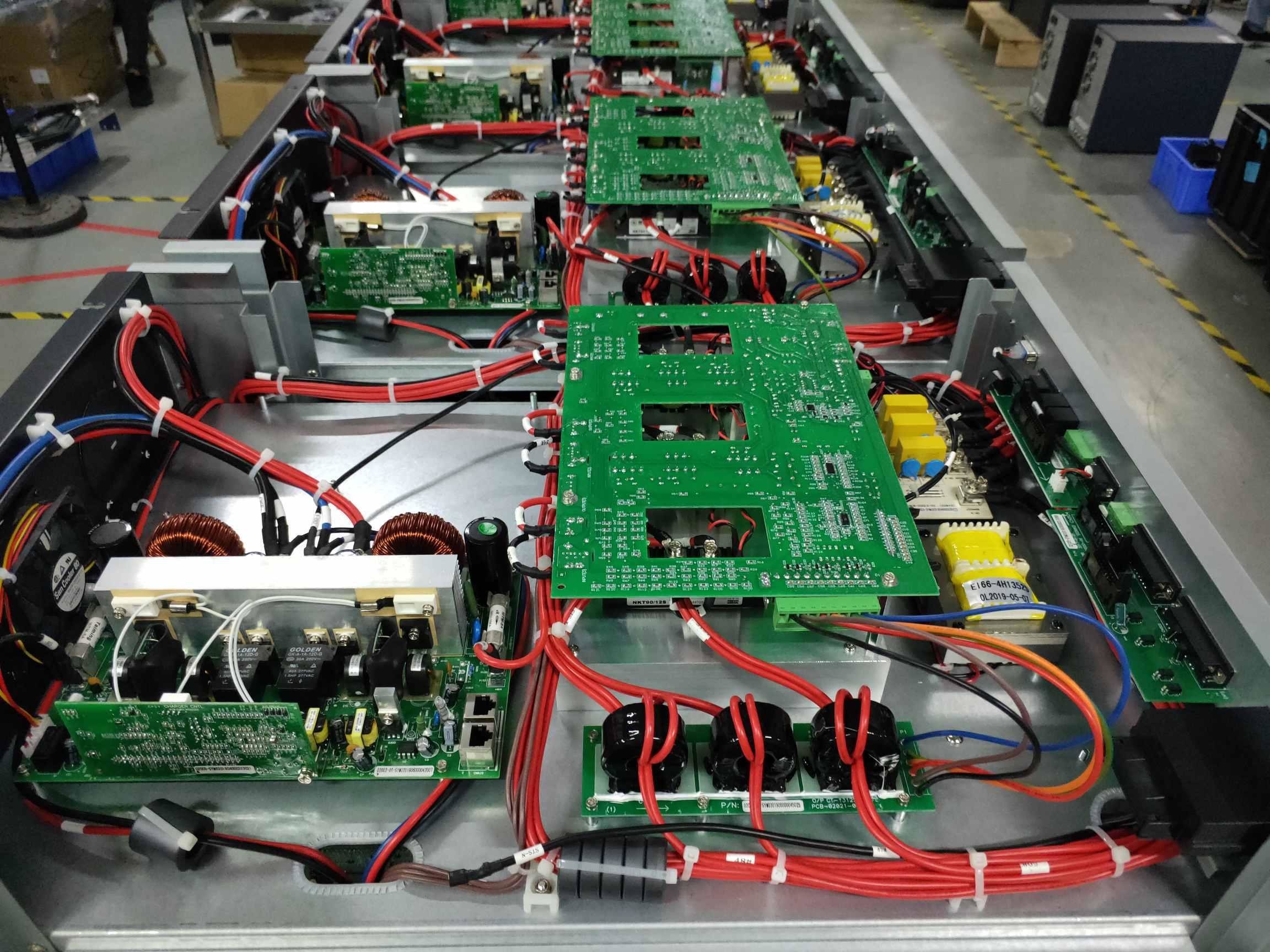 High Frequency Ups Backup Power Supply 30kva 40kva Double Conversion 40-70Hz