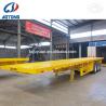Buy cheap 54000kgs Max Payload Steel 40ft 12pcs Twist Lock Container Flatbed Semi Truck Trailer from wholesalers