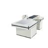 Buy cheap Anti Rust Automatic Conveyor Belt Checkout Counter / Boutique Cashier Counter from wholesalers