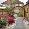 Buy cheap Decorative Large Rust Metal Moon Gate Corten Steel Garden Art Sculpture from wholesalers