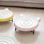 Slow Food Bowl Ceramic Cat Bowl Dog Anti Choking Slow Food Basin Pet Puppy Dog