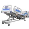Buy cheap Metal Clinic Hospital Furniture Abs Side Rail Electric Control Folding Patient Medical Bed With Wheels from wholesalers