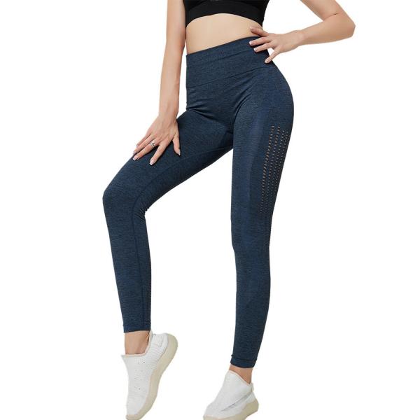 Buy cheap 62 Waist Sweat Absorption Women Tight Yoga Pants ZH Light Grey Yoga Leggings from wholesalers