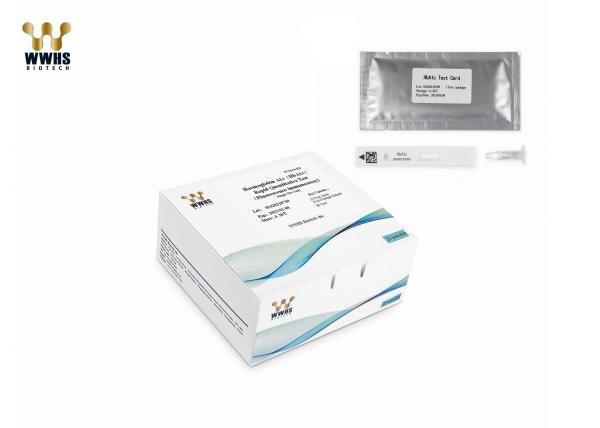 Quality HbA1c Rapid Test Kit 500 Tests An Hour CE Approved for sale