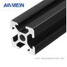 Buy cheap Customized Black Aluminium Angle Extrusion Profile from wholesalers