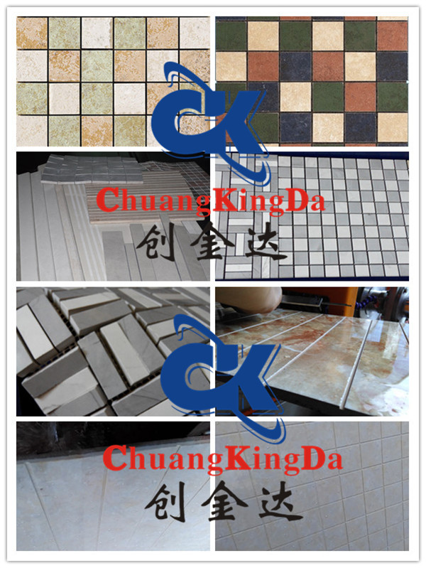 Automatic Single-shaft multi blades stone marble ceramic tile cutting machine from CKD company