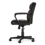 Small Convenient Leather Rotating Boss Office Chair Cold Molded Foam