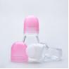 Buy cheap Height 92mm Large Roller Ball Bottles Empty Glass Roll On Deodorant Bottles from wholesalers