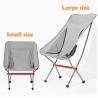 Buy cheap Outdoor Hiking Traveling Aluminium Lightweight Back Mesh Portable Folding Camping Moon Chair from wholesalers