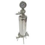 50 GPM Flow Rate High Flow Cartridge Filter Housing with Flange Connection