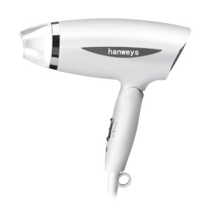 Wholesale Hanweys Hotel Hair Dryers 1600W Foldable Hair Dryer RoHS CCC from china suppliers