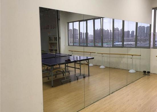 Compact Silver Framed Wall Mirror 3~6mm Thickness Green And Environmental
