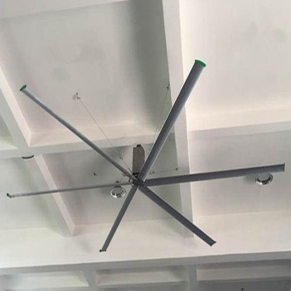Buy cheap 1500W Nord Motor Large Industrial Ceiling Fan Church 16 inch hvls air cooling 50rpm from wholesalers