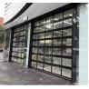 Buy cheap Automatic Aluminum Sectional Door Through Mirror Wind Resistance Class 3 40mm from wholesalers