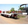 Buy cheap BPW Axle 3 Axle 4 Axle 150ton 40ft Low Bed Semi Trailer from wholesalers
