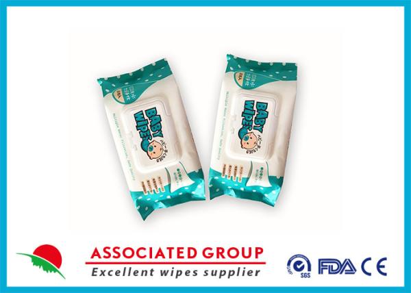 Soft Cross Fabric Skin Care Baby Wet Wipes No Irritation 45g Weight Hypoallergen