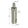 Buy cheap Female Thread M4*8H Nickel Surface Wire Cable Grips Accessories YW86059 from wholesalers