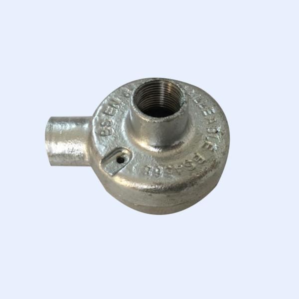 Buy cheap One Way Conduit Junction Box 28MM Depth BS4568 Standard Hot Dip Galvanized from wholesalers