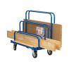 Buy cheap Blue 4 Wheel Board Trolley Material Handling Equipment Fabrication from wholesalers