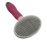Fine Needle Antibacterial Pet Comb Brush Self Cleaning Slicker Brush For Cats