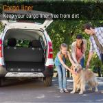Custom Luxury Oxford Cloth Waterproof Dog Car Seat Covers For Suv Hammock 1.4KG