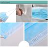 Buy cheap Blue CE 25gsm 3 Ply Disposable Daily Face Mask from wholesalers