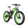 Buy cheap 26" Wheel Size Electric Full Suspension Fat Bike with 21 Speed Gears and LCD Display from wholesalers