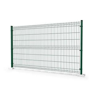 Buy cheap Easily Assembled 6 Ft Welded Wire Fencing Customized Galvanized V Bending Curvy Metal For Garden Sports Field from wholesalers