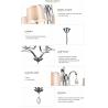 Buy cheap Contemporary metal chandelier with K9 crystal ball for hotel lighting (WH-MI-21) from wholesalers