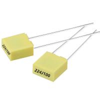 Buy cheap CL23X P5MM Metallized Polyester Film Capacitor 224J 100V For Automotive product