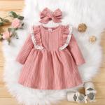 Breathable Children'S Dress Clothing Solid Color Sleeveless Dresses Sweet Green
