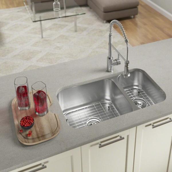 Buy cheap 500MM Satin Undermount Stainless Steel Kitchen Sink With 1 Faucet Hole from wholesalers