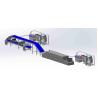 Buy cheap 300kg/Hr Pita Bread Baguette Production Line Touch Screen Control from wholesalers