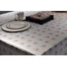 Buy cheap Decorative Airlaid Plastic Lined Paper Tablecloths , Xmas 54x108 Table Cover from wholesalers