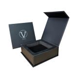Small Recycled Paper Magnetic Cardboard Gift Box With Magnetic Closure Flap