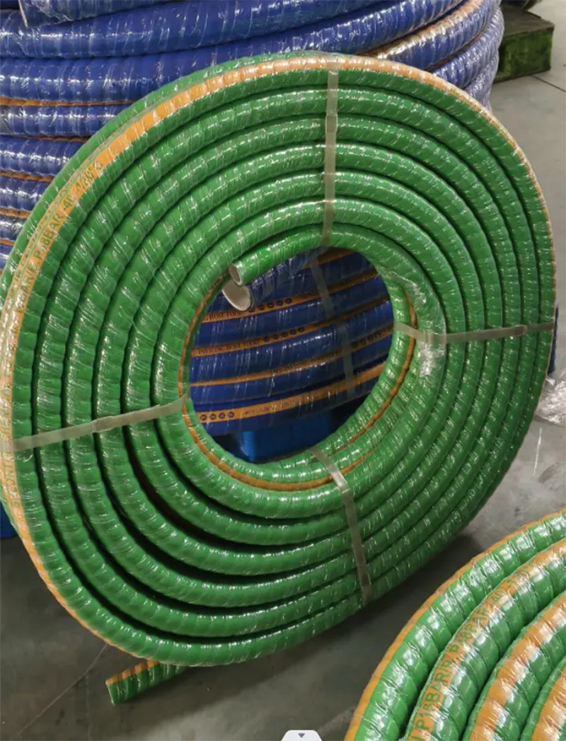 High Pressure EPDM Chemical Transfer Hoses Chemical Resistant Hose Reel