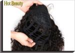 Machine Weft Lace Front Wig Virgin Hair Kinky Curly For Women 12" - 28"