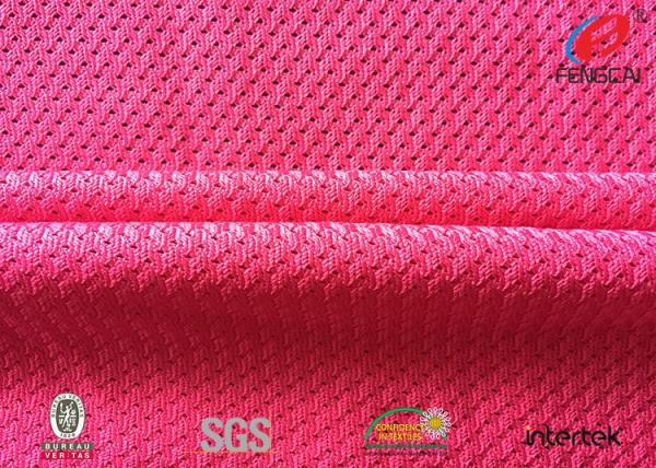 Buy cheap Moisture Wicking Polyester Sports Mesh Fabric For Garment Lining from wholesalers