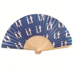 Customized Logo Bamboo Hand Fans for Wedding Personalized Plastic Folding Fan