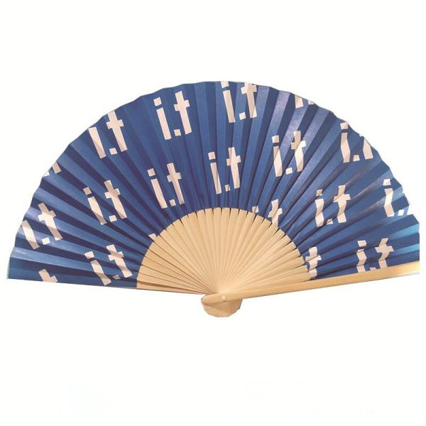 Buy cheap Customized Logo Bamboo Hand Fans for Wedding Personalized Plastic Folding Fan from wholesalers